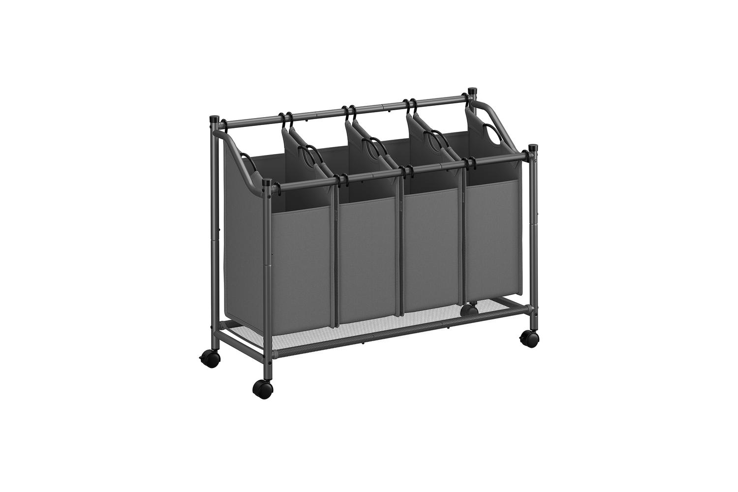 Songmics Rls103g01 Large Capacity 4-bag Laundry Sorter