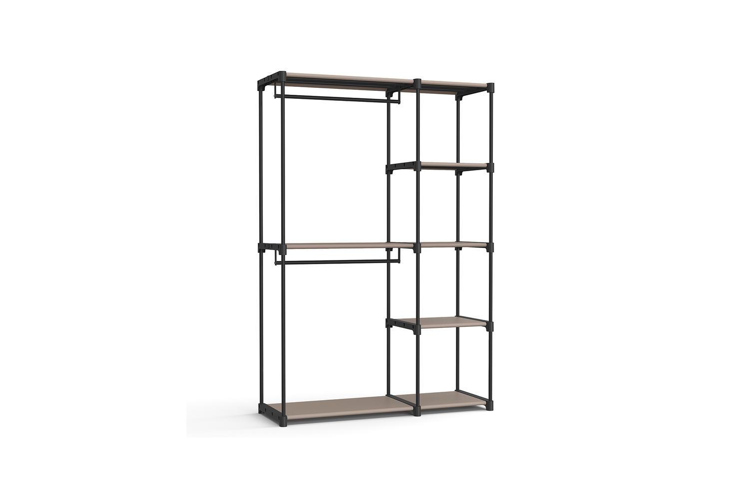 Songmics Wardrobe (ryg026r02): Freestanding Storage Unit With Anti-tip Kit