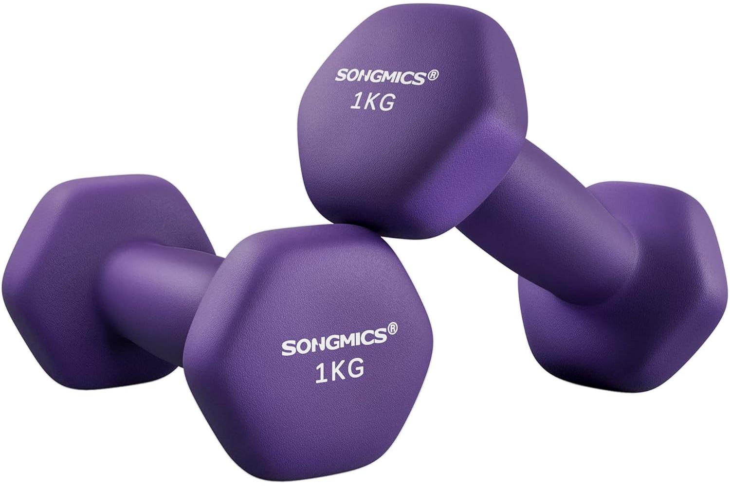 Songmics Syl902p02 - High Quality Neoprene Coated Dumbbells (2-set) For Optimized Fitness And Strength Training