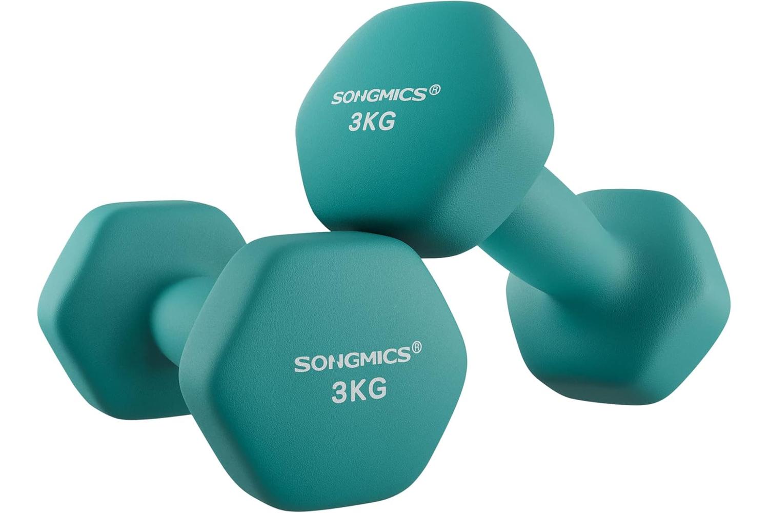 Songmics Syl906q01 – High-quality Vinyl Coated Home Gym Dumbbell