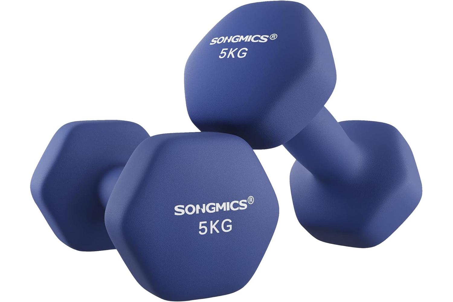 Songmics Syl910q01 - Premium Neoprene Coated Dumbbell Set