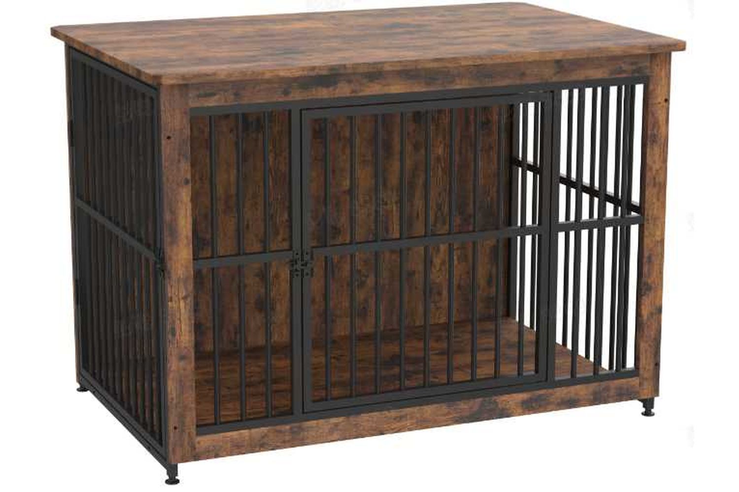 Feandrea Pfc023x01 – Sturdy Pet Crate Furniture For Dogs, Ideal For Indoor Use, Vintage Look