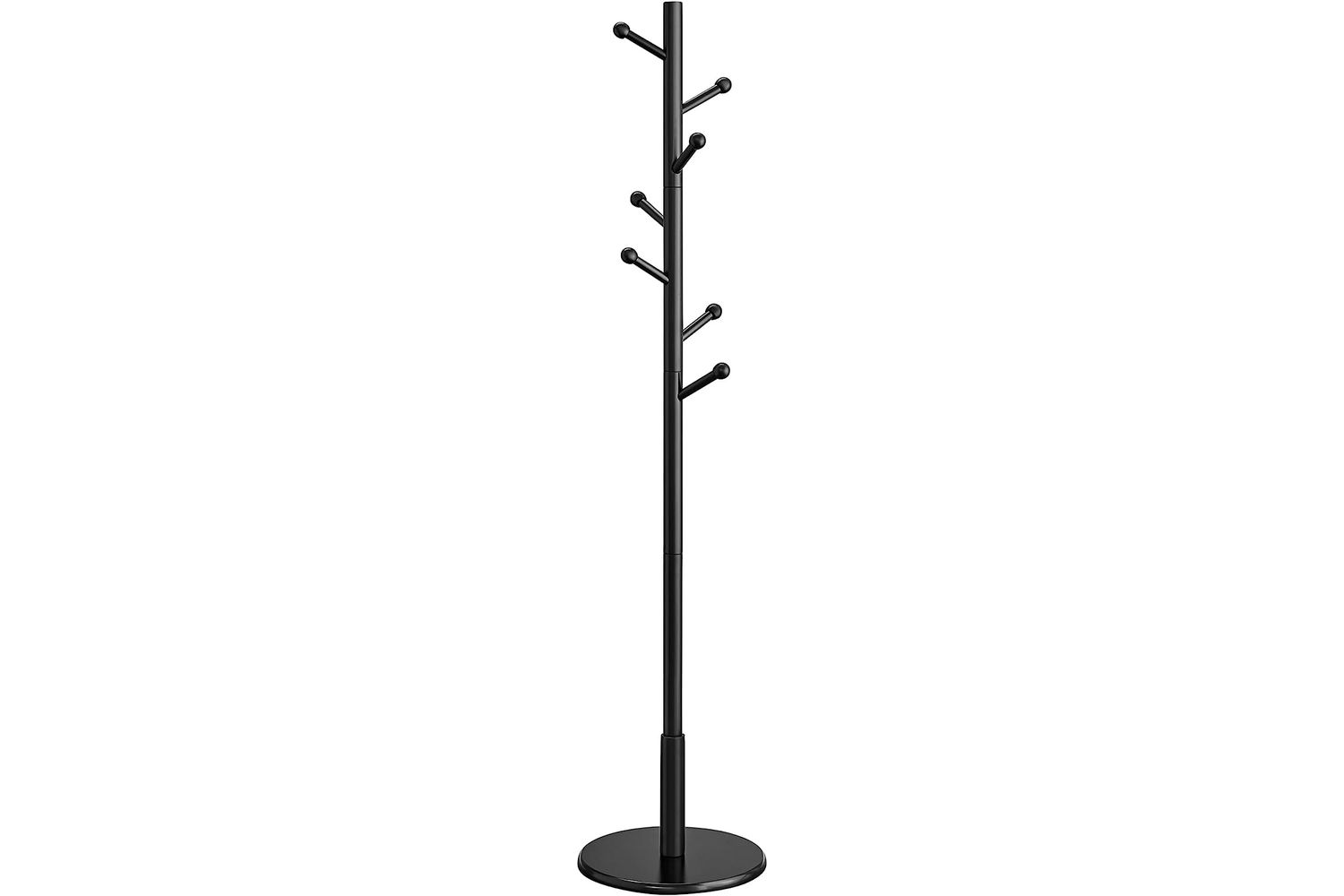 Vasagle Sturdy Coat Rack, Adjustable Height, Space-saving, Easy Assembly, Diy Storage And Organisation