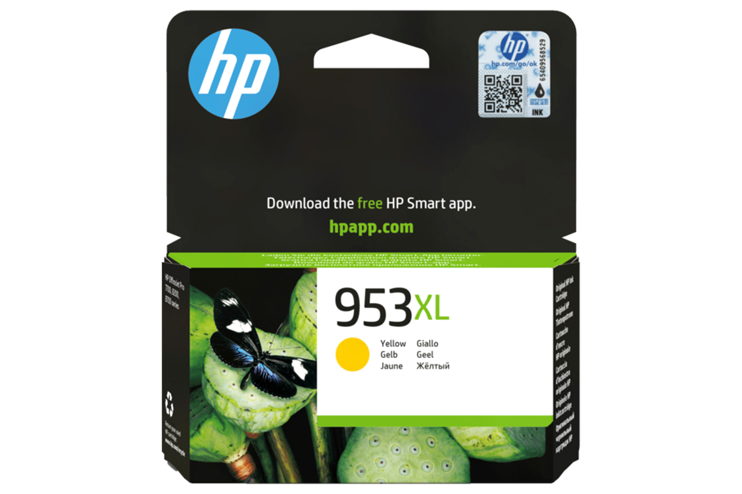HP 953XL High Yield Original Ink Cartridge | Yellow
