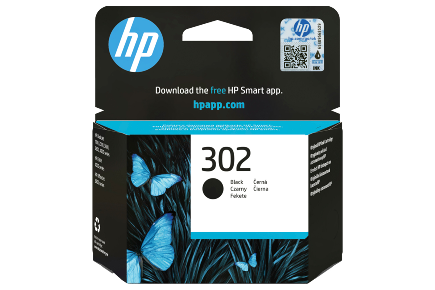 HP 302 Original Ink Cartridge | Black