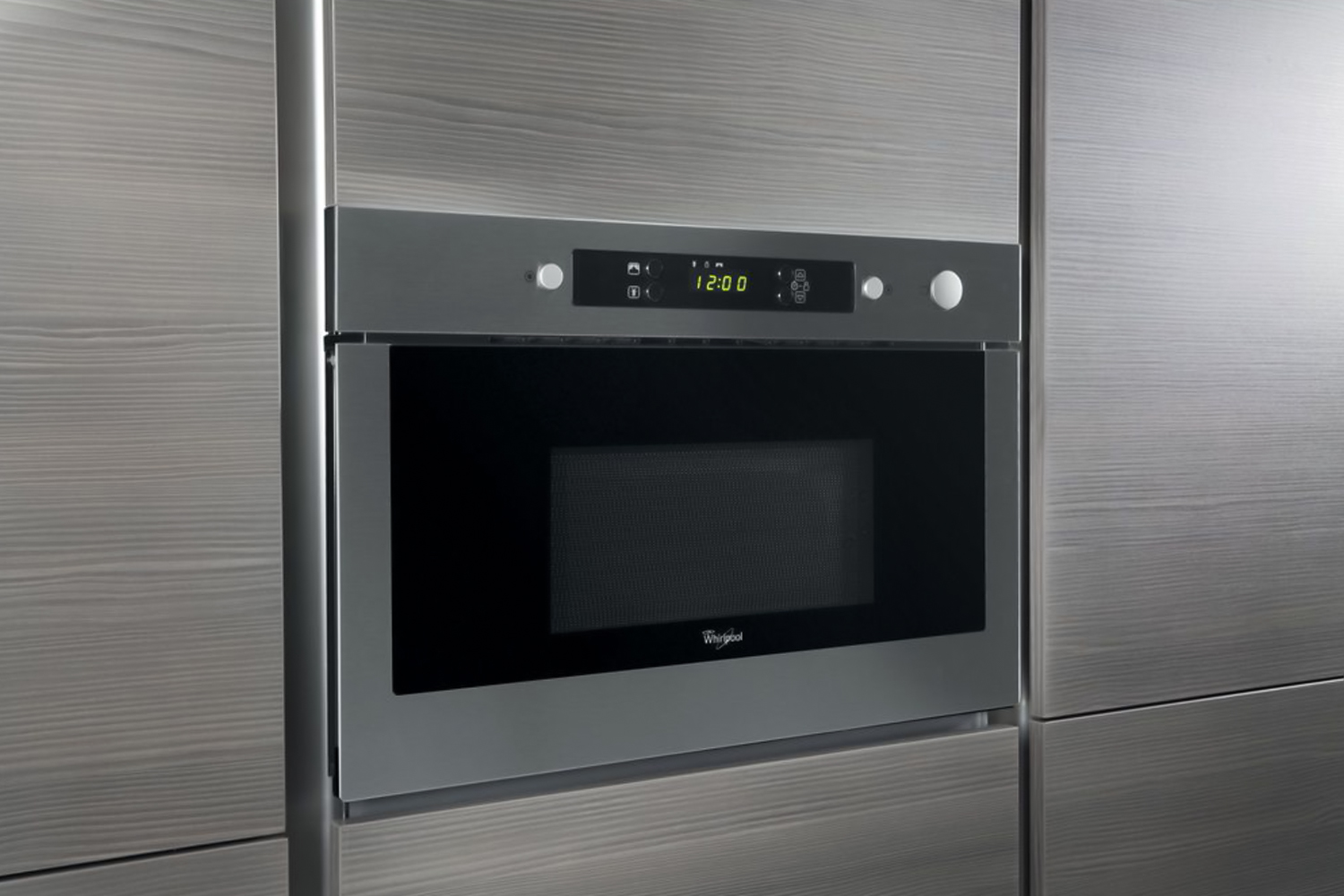 Whirlpool 22L 750W Built-in Microwave | AMW423IX | Stainless Steel ...