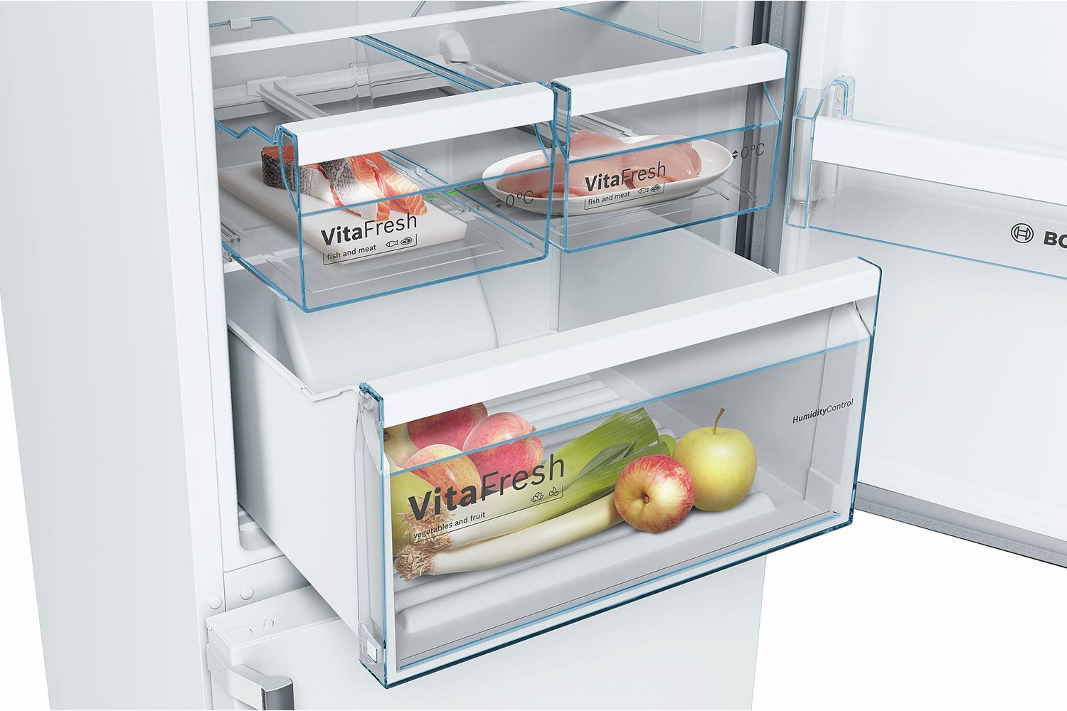 Bosch Serie 4 Freestanding Fridge Freezer Kgn36xw35g Ireland
