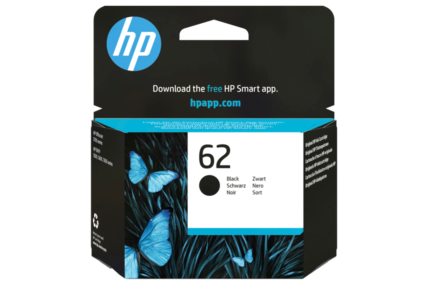 HP 62 Original Ink Cartridge | Black