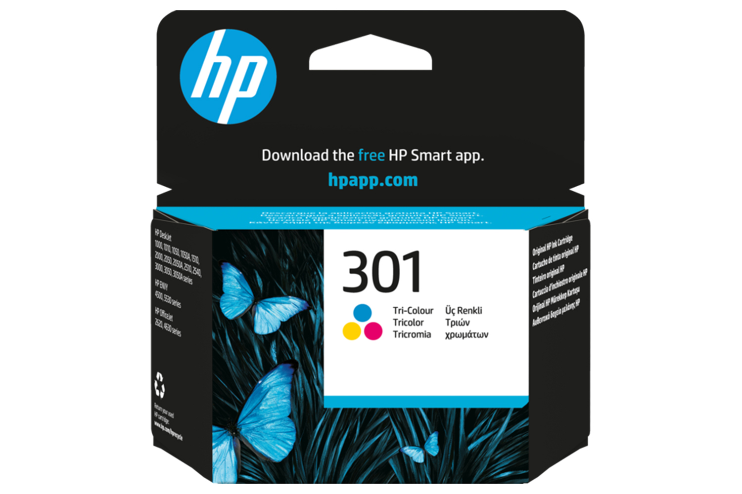 HP 301 Original Ink Cartridge | Tri-colour