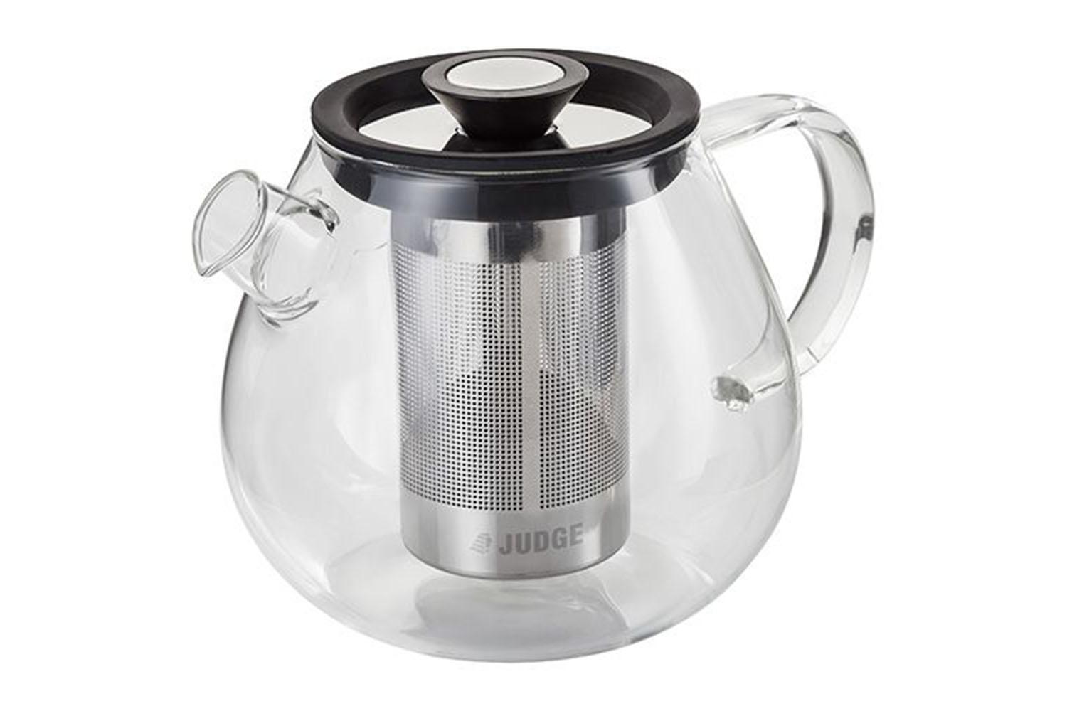 Judge Jdg50 – High-quality 1l Glass Teapot Ideal For Coffee & Tea Making