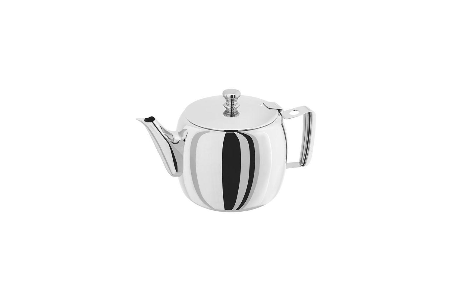 Stellar St06 Traditional Stainless Steel 2 Cup Teapot - Perfect For Homeware And Kitchen Tea Making
