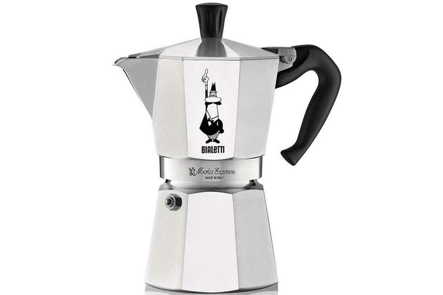 Bialetti Moka Express 3-cup Traditional Italian Espresso Maker