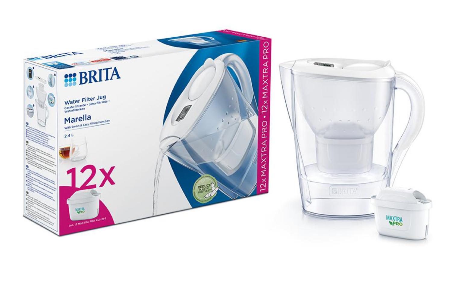 Brita | Marella Maxtra Pro Water Filter Jug | White | S1051129