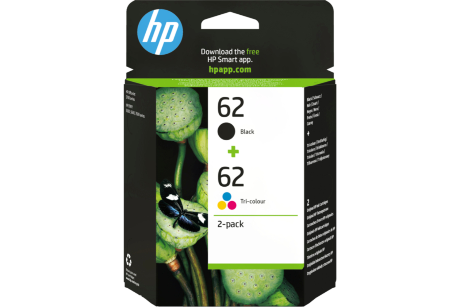 HP 622 Original Ink Cartridge | Pack of 2