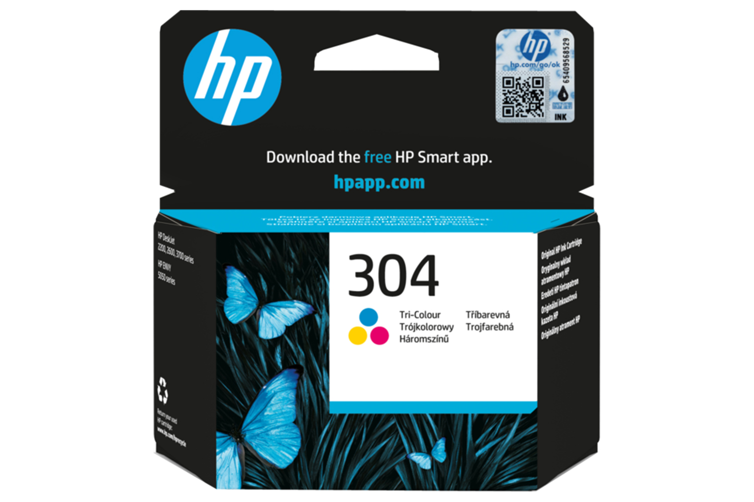 HP 304 Original Ink Cartridge | Tri-colour