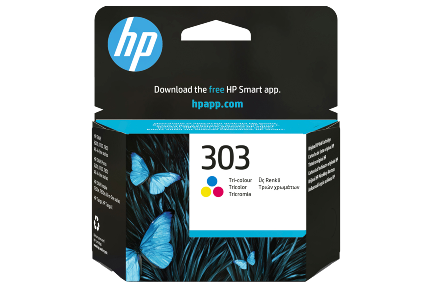 HP 303 Original Ink Cartridge | Tri-colour