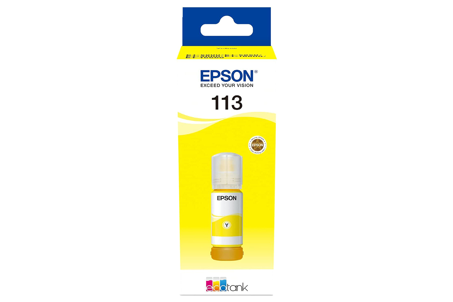 Epson 113 EcoTank Pigment Ink Bottle | Yellow