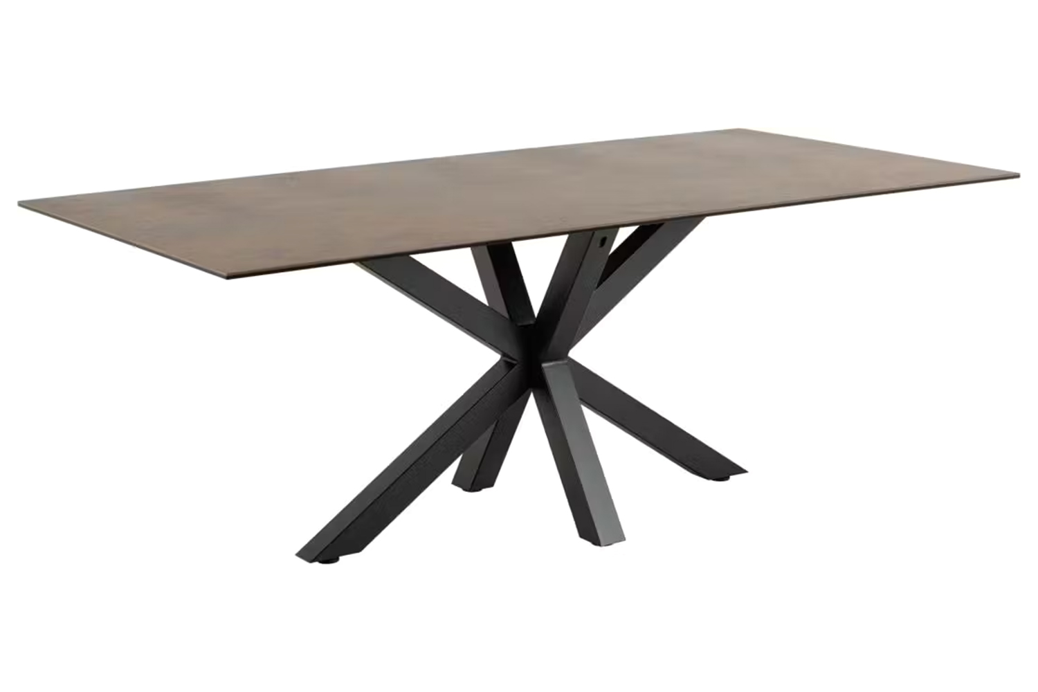 Harlie Rectangular Dining Table | 200 cm | Rust Brown