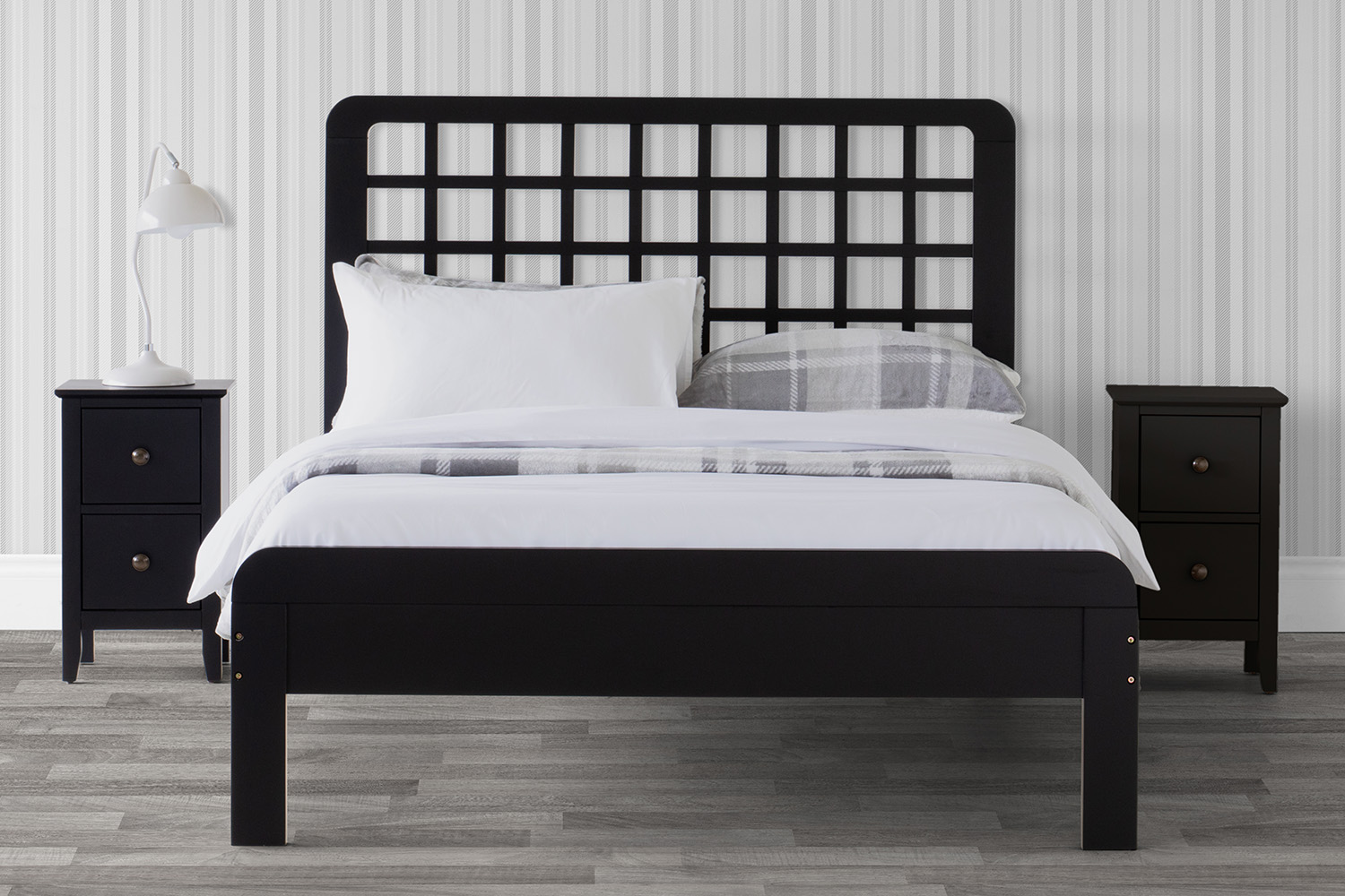 Nero Bed Frame | Double | 4ft6 | Black