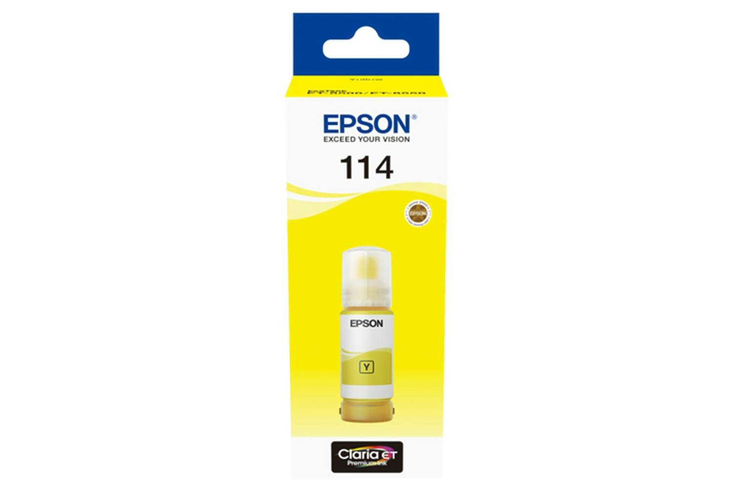 Epson T07B4 114 Eco Tank Ink Bottle | 70ml | Yellow