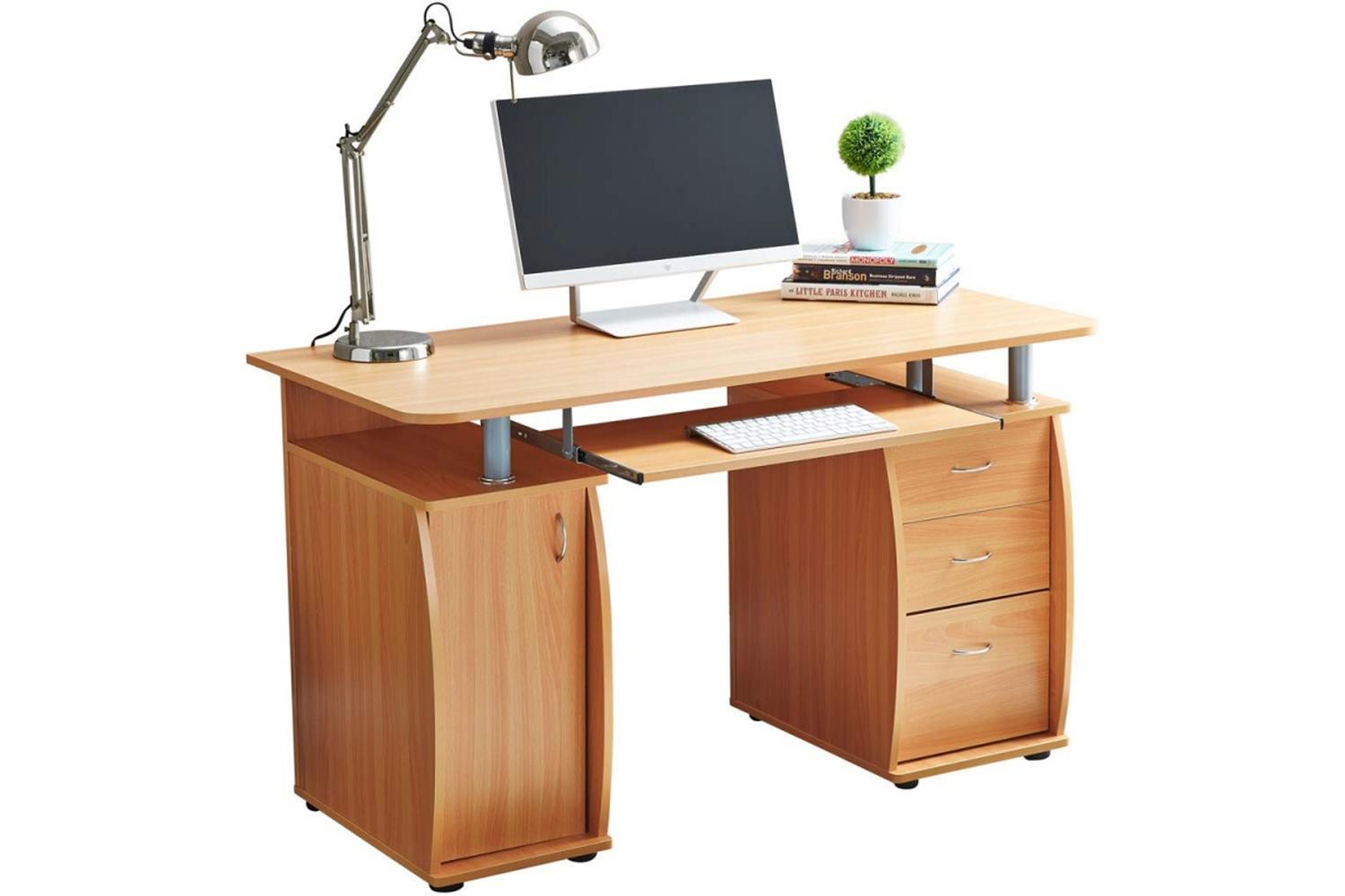 Raygar Deluxe Computer Desk & Cabinet | 3 Drawers