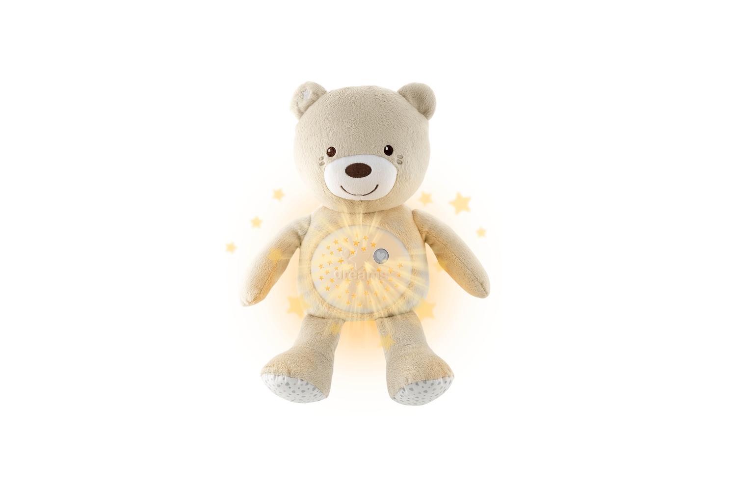 Chicco First Dreams Baby Bear - Plush And Projector For Baby's Sleep