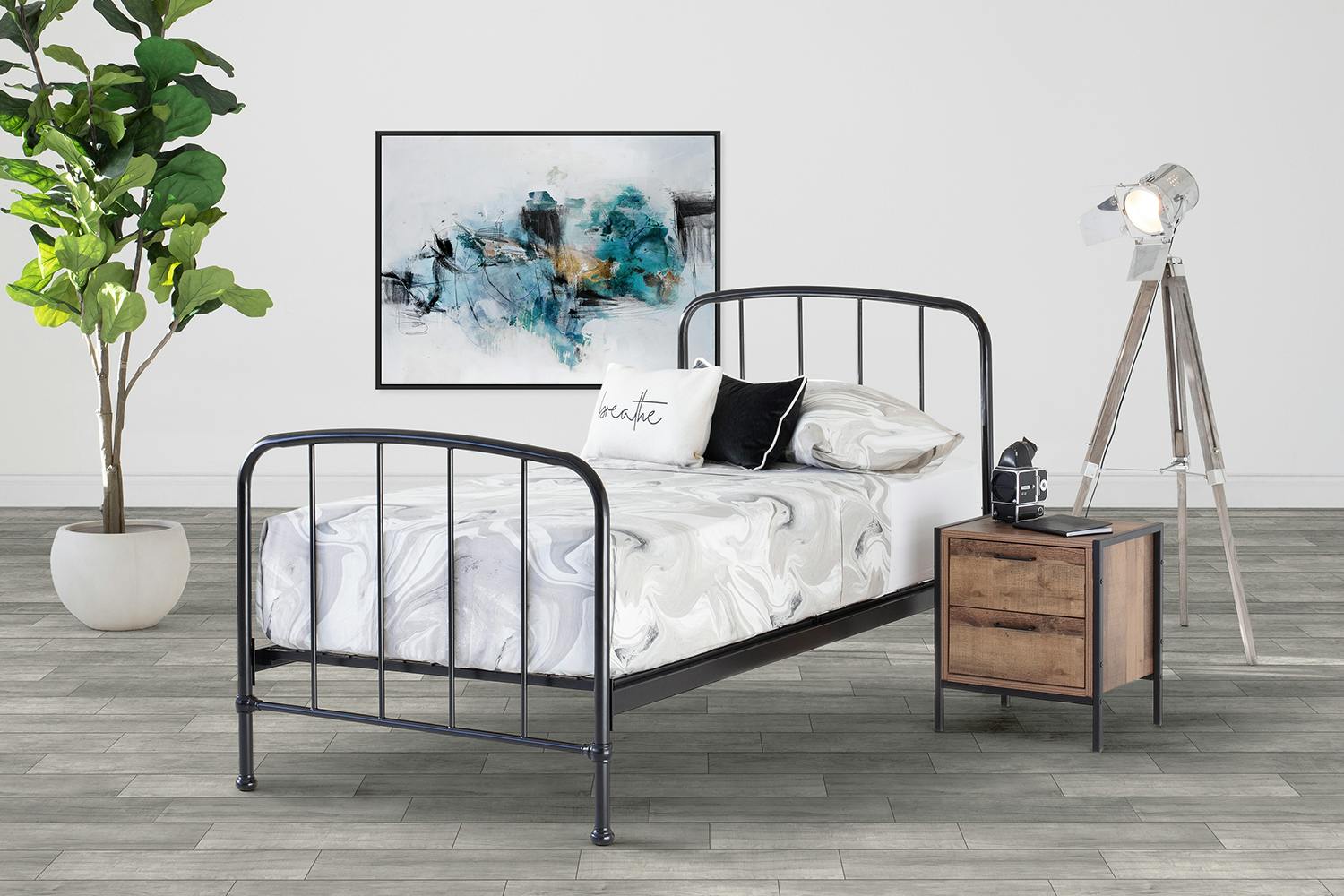 Dillon Bed Frame | Single | 3ft | Black