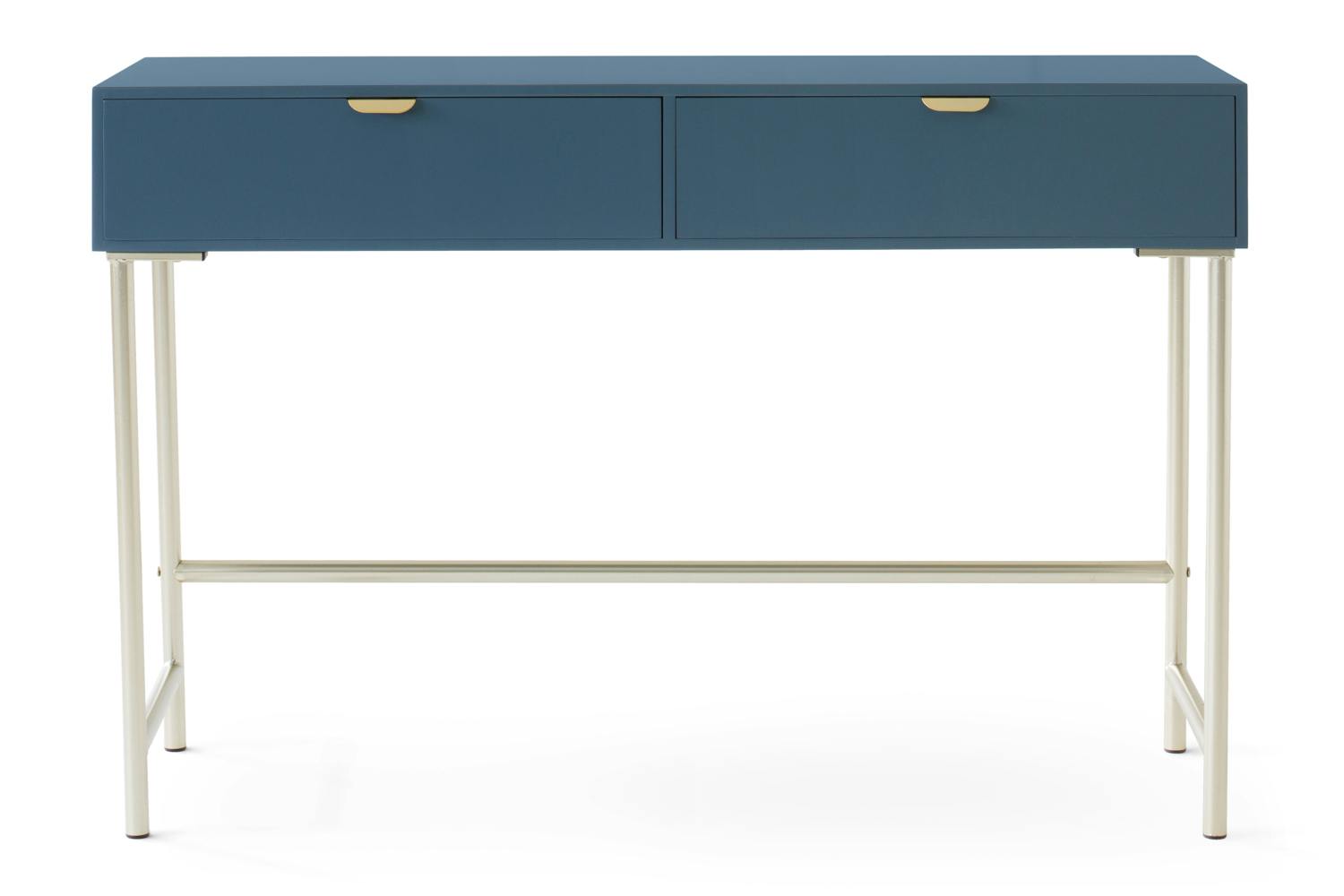 Frankie Desk | 2 Drawer | Blue