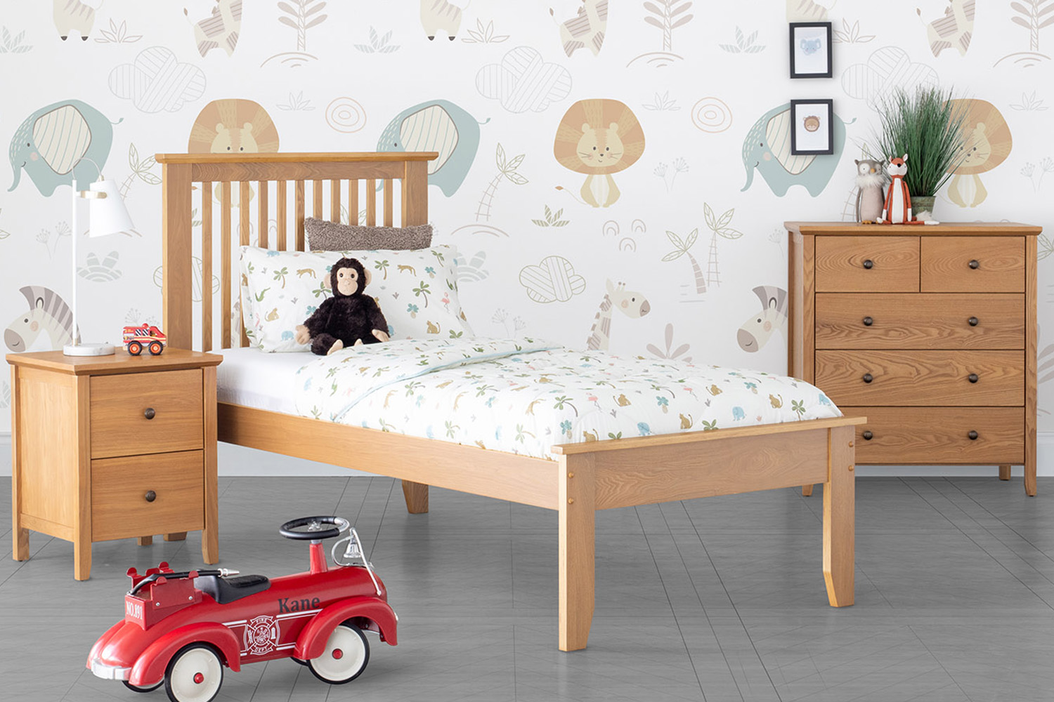 Ezra Bed Frame | Single | 3ft | Ash