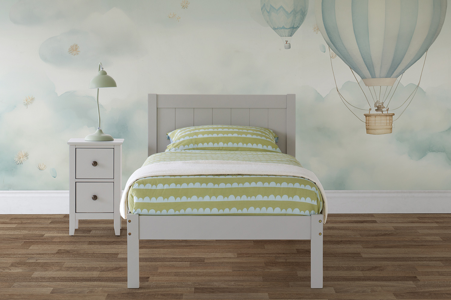 Jay Bed Frame | Single | 3ft | Grey