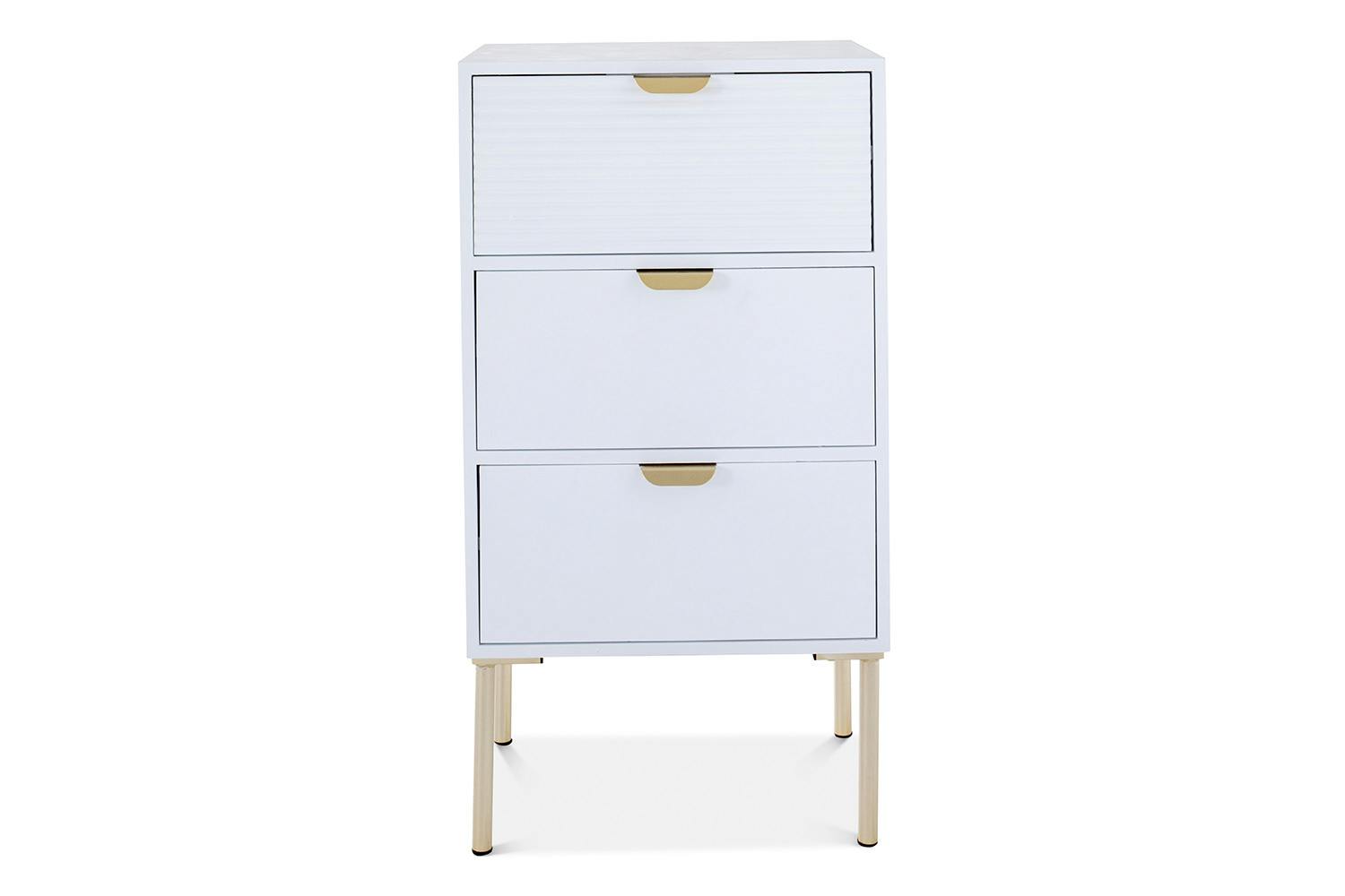 Frankie Bedside Table | Large | White
