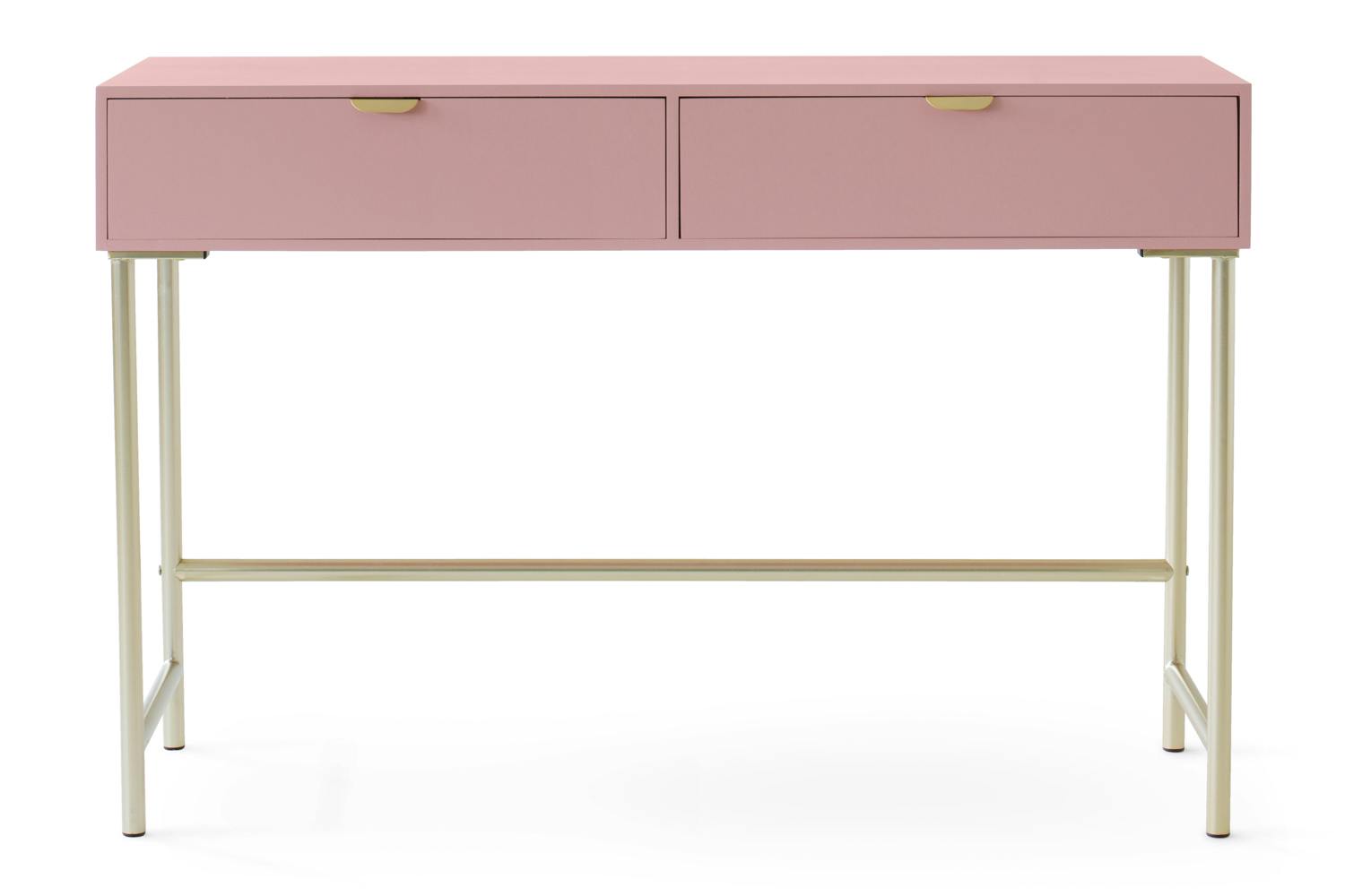 Frankie Desk | 2 Drawer | Pink
