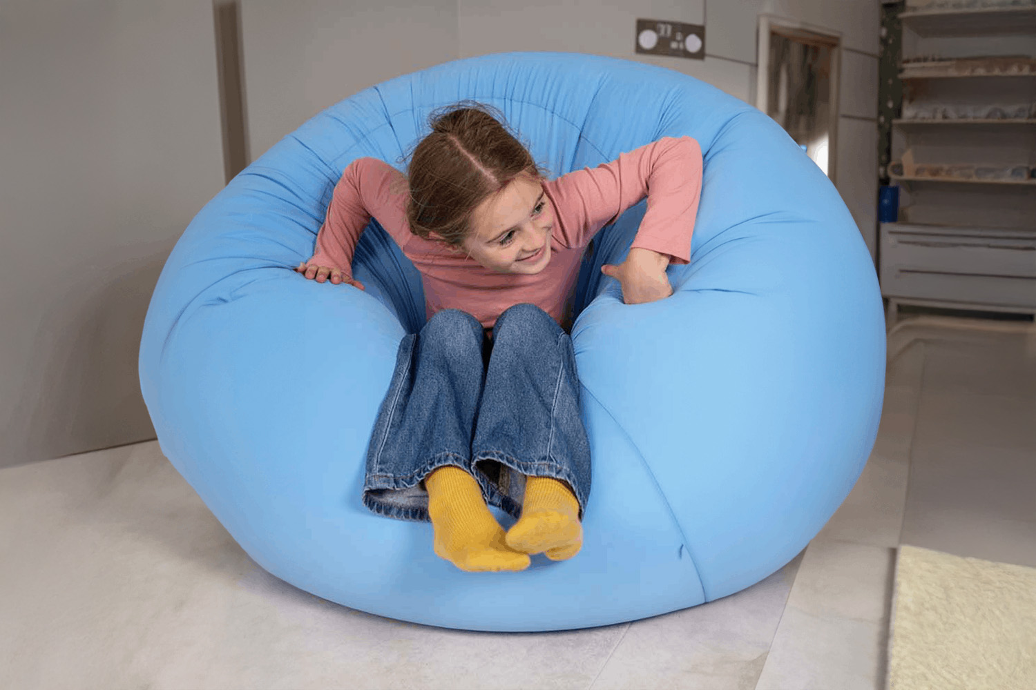 Elephant | Mellow Bean Bag | Turquoise