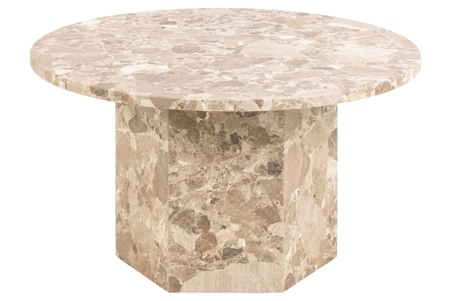 Naxos Coffee Table | Round| Latte