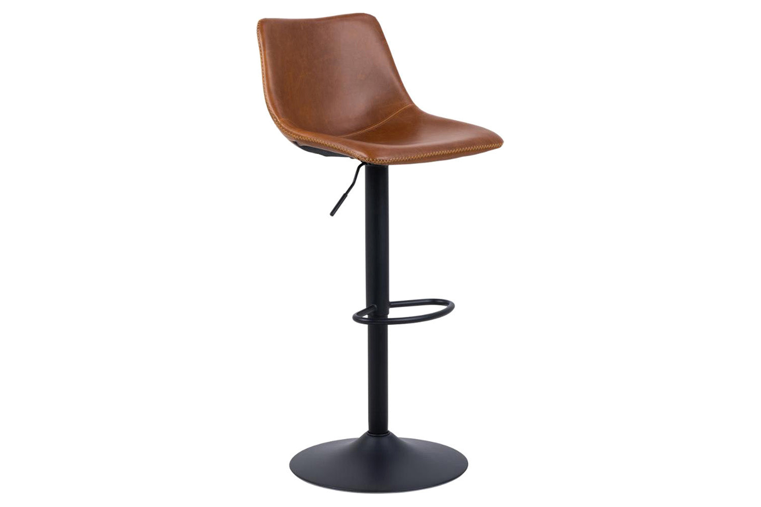 Oregan Bar Stool | Gas Lift | Brandy