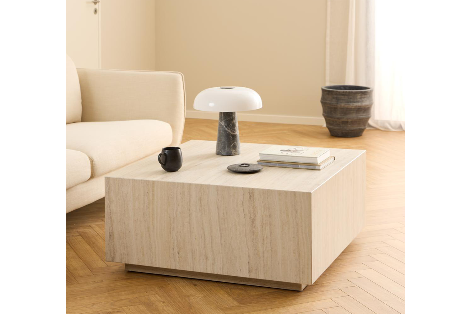 Dice Coffee Table | Natural