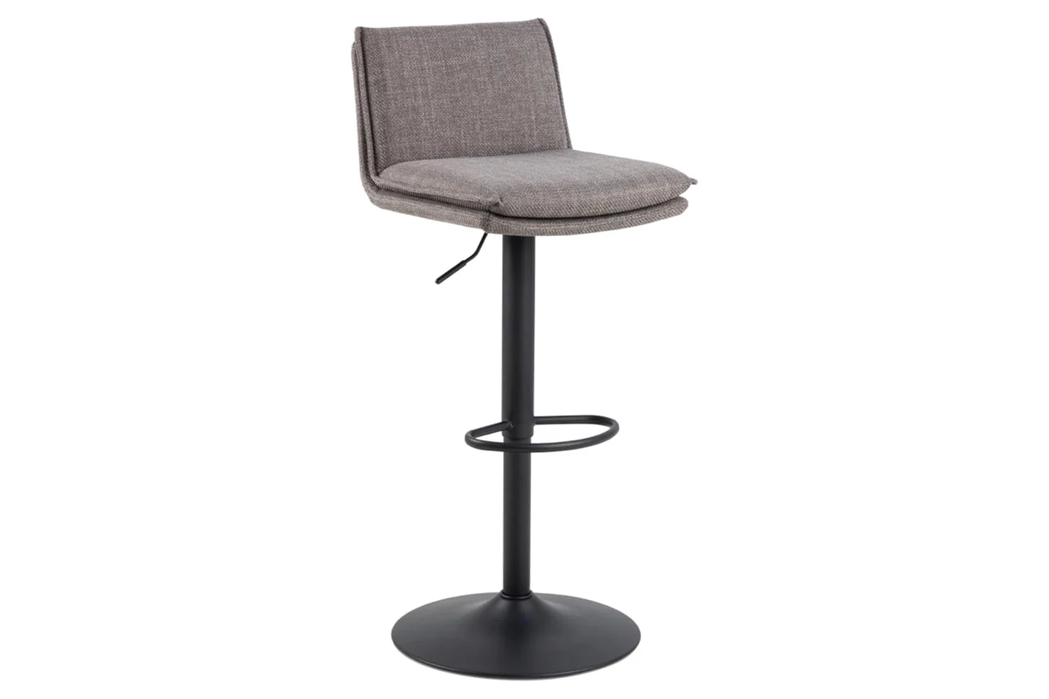 Flynn Bar Stool | Gas Lift | Light Grey