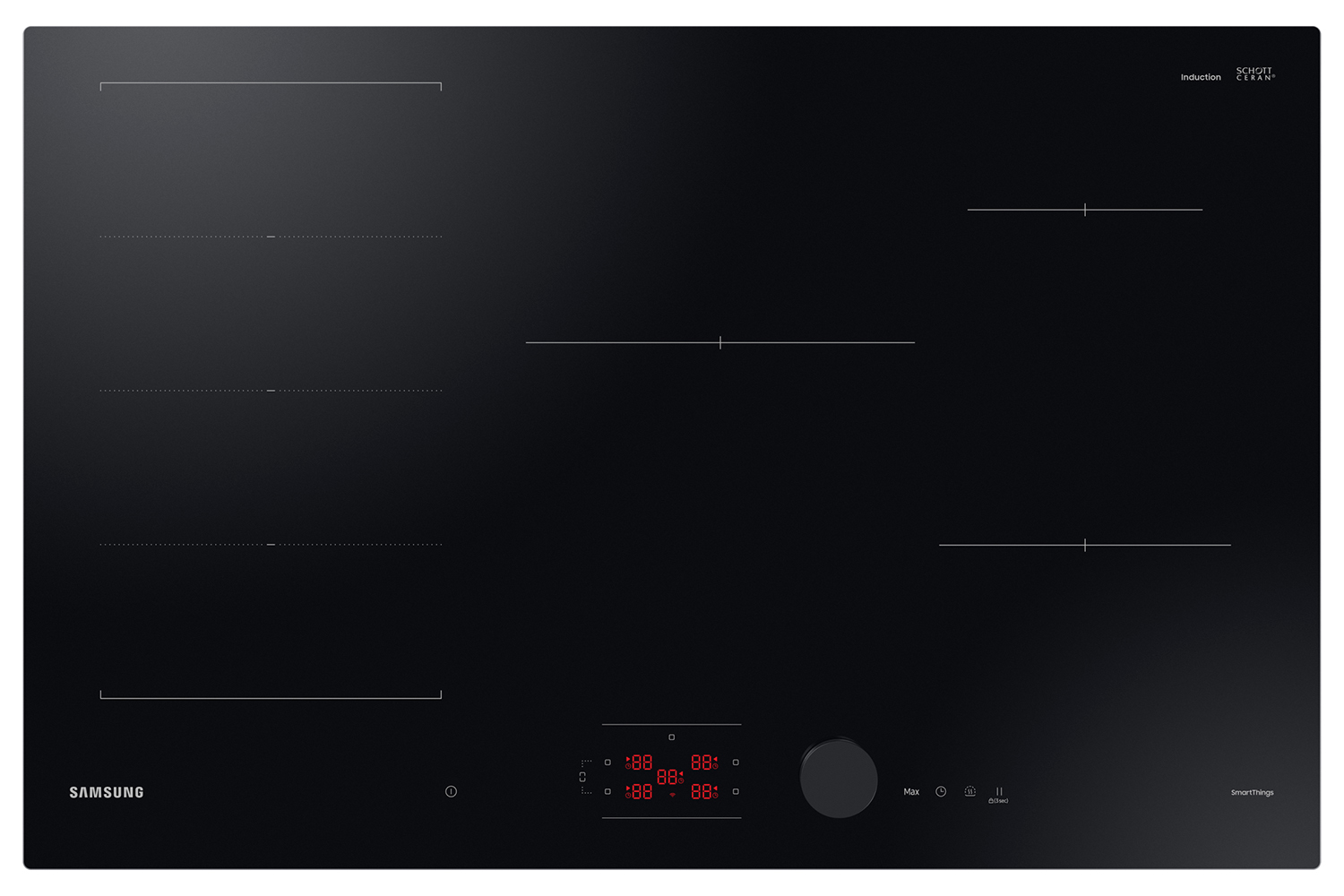 Samsung 80cm Induction Hob | NZ85C6058FK/U1