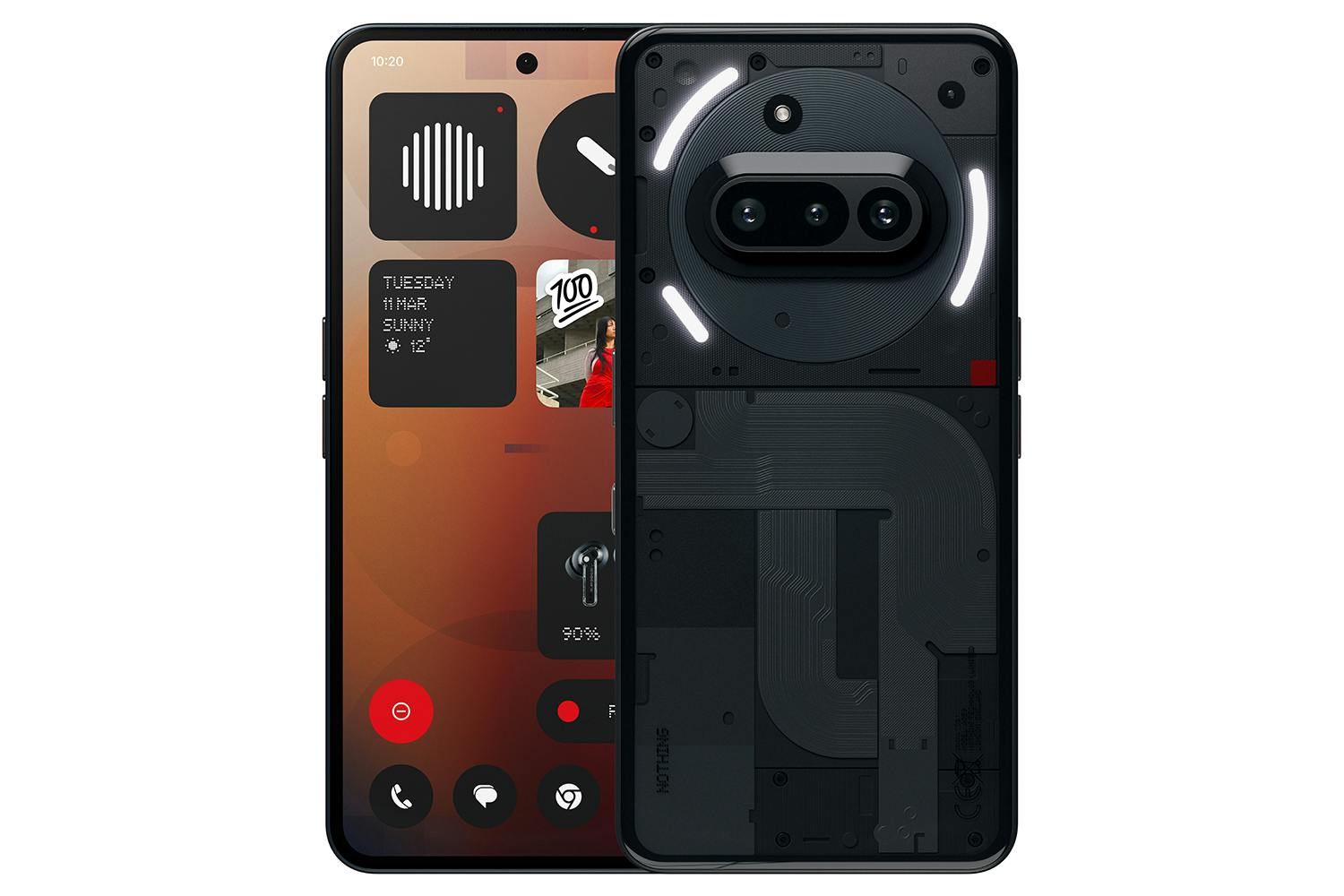 Nothing Phone (3a) 12GB 256GB 5G Black Ireland - Main Image