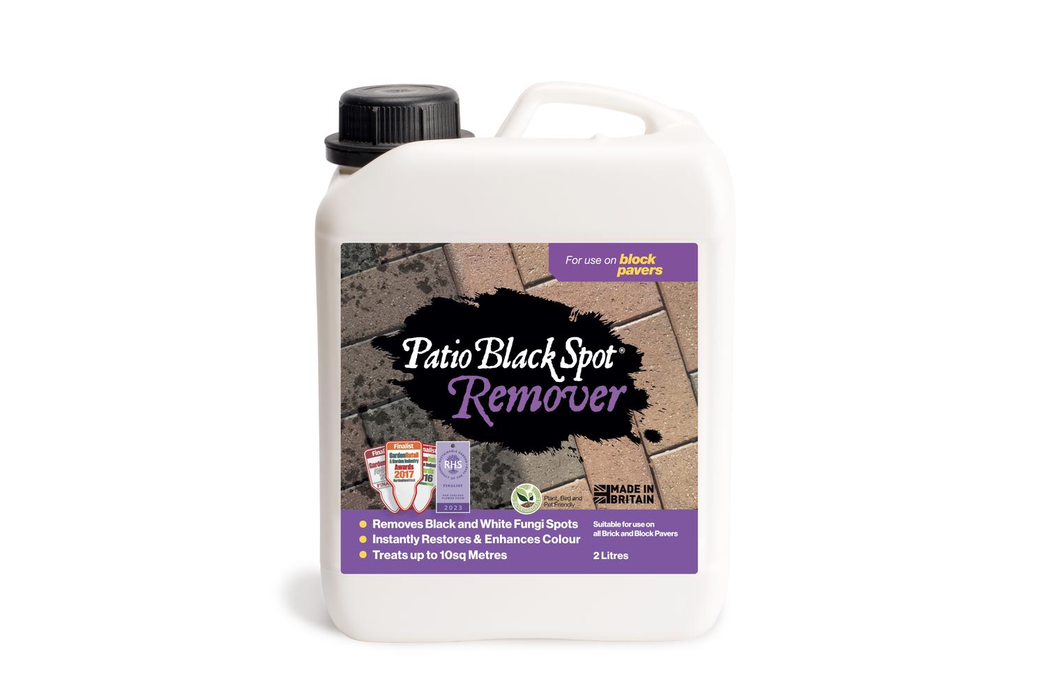 Patio Black Spot - Premium Block Paving Remover - 4l