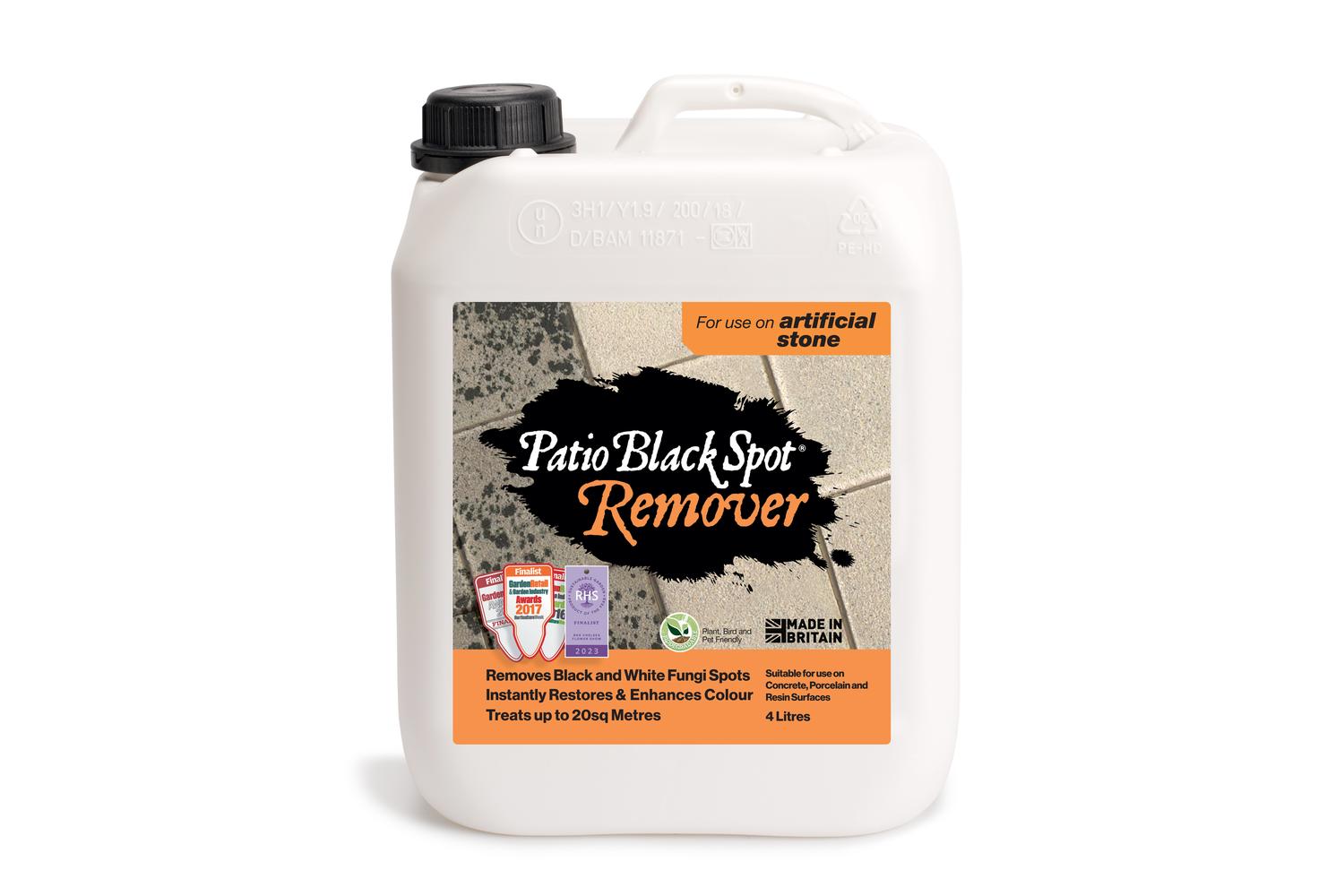 Patio Black Spot Remover: Transform Your Artificial Garden Stonework