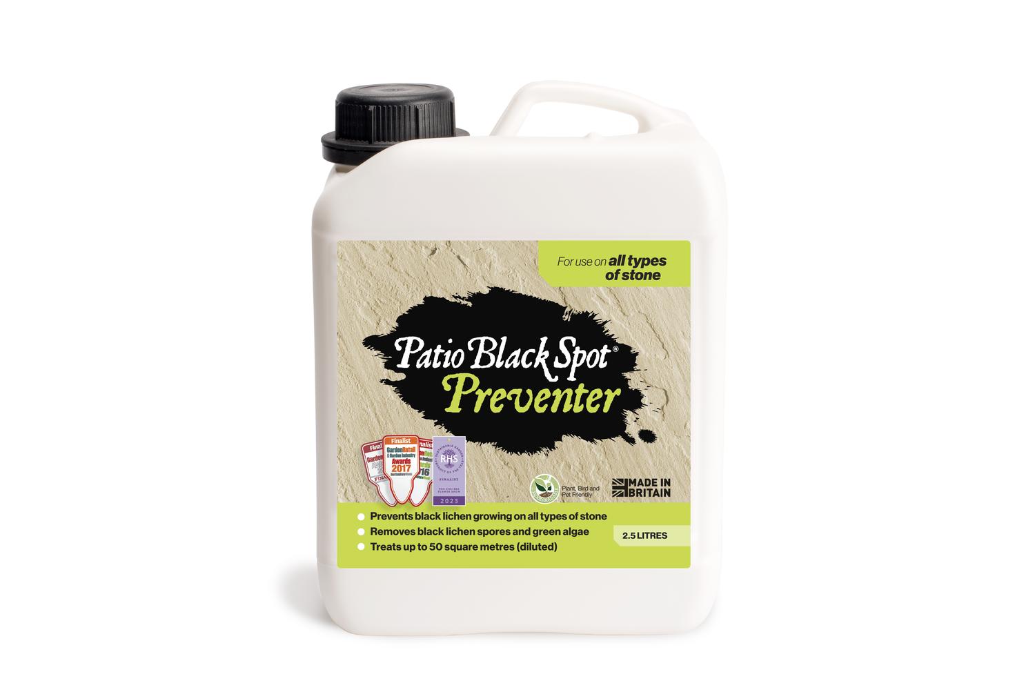 Patio Black Spot Preventer 2.5 Litre - Garden & Patio Living