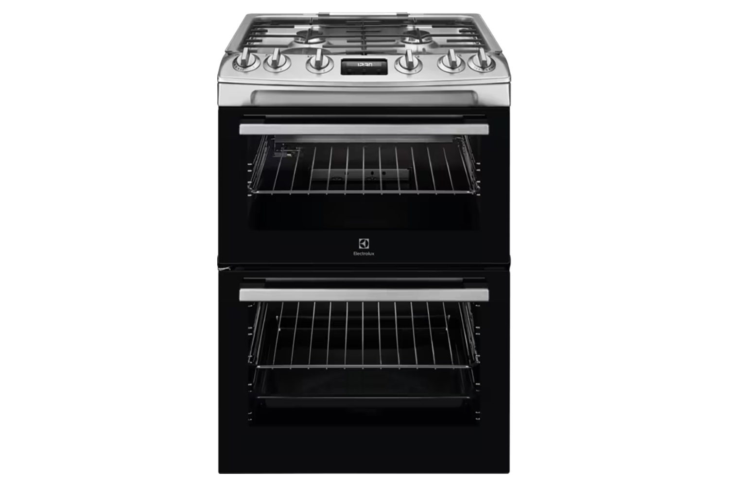 Electrolux 60cm Double Oven Gas Cooker | LKG615110X
