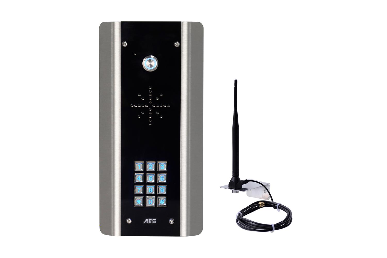 Aes Global Prime7 Architectural 4g Gsm Intercom With Keypad - Advanced Gate Automation System