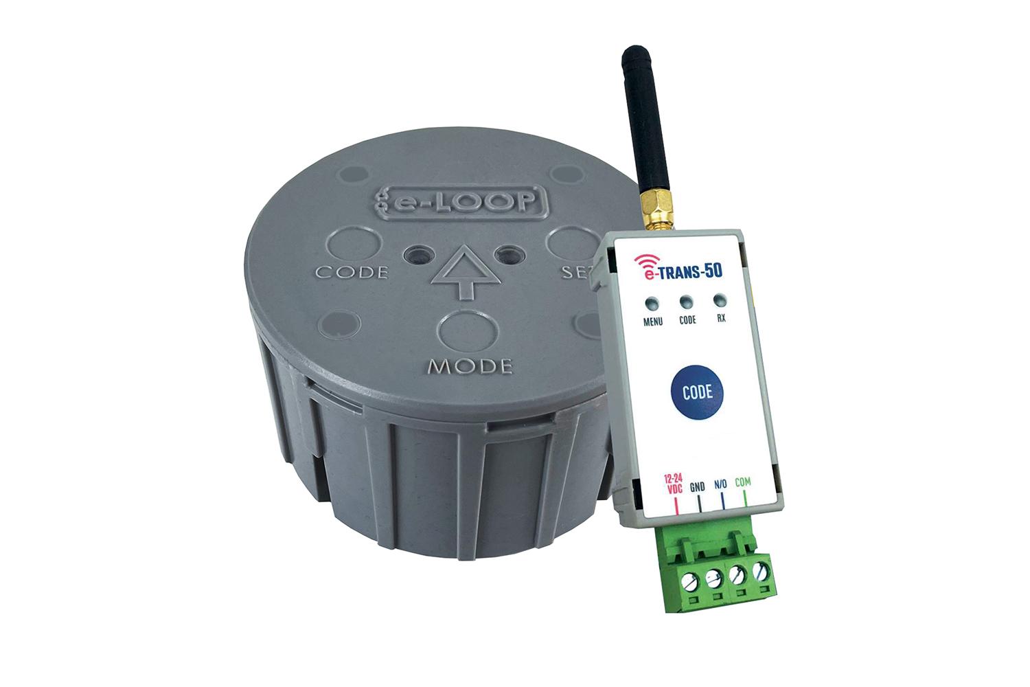 Aes Global E-loop Wireless Vehicle Detection System: Commercial In-ground Kit With Trans50 Transceiver - Smart Gate And Garage Door Automation