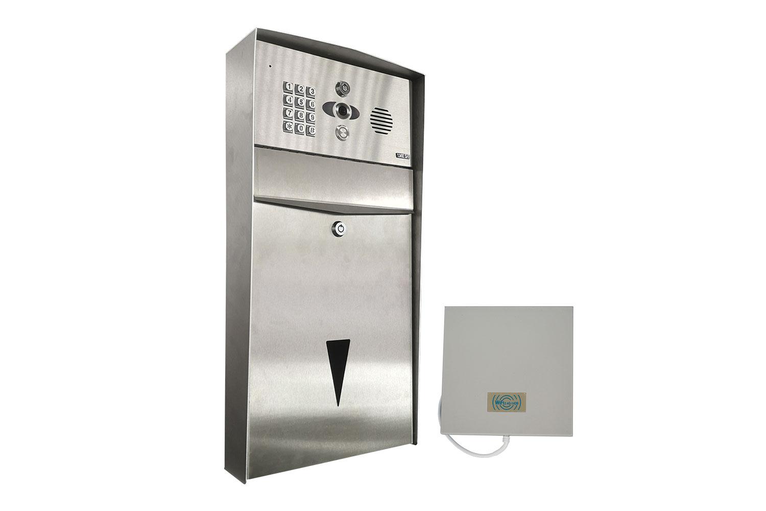Aes Global Praetorian Stainless Steel Ip Video Letterbox (prae-ip-lsk) – Modern Property Access Solution With Intercom Technology