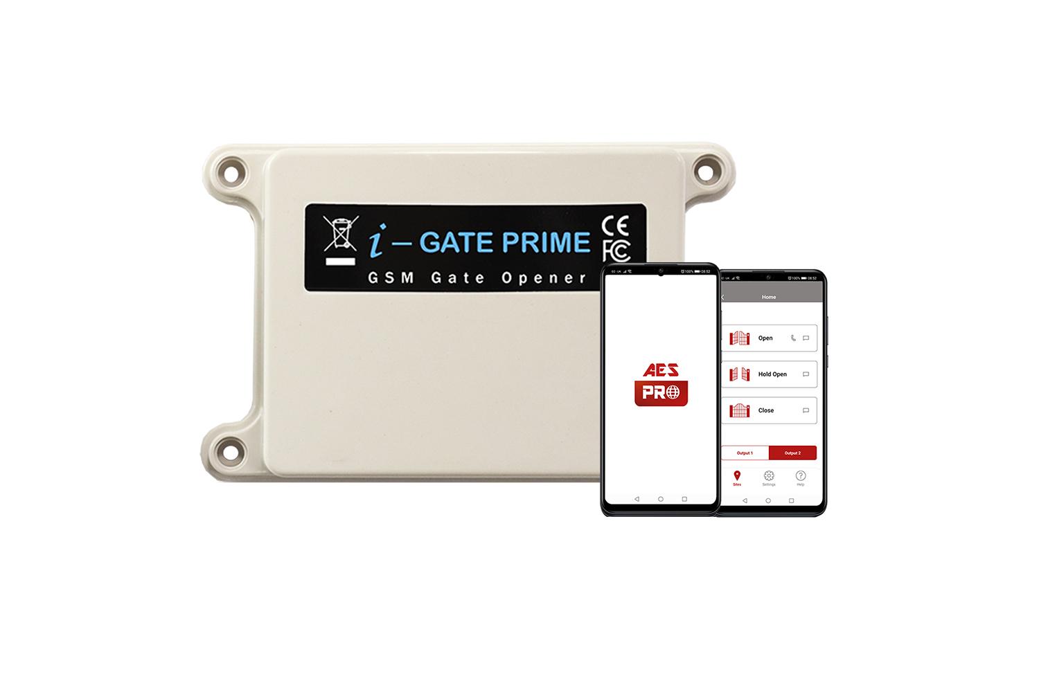 Aes Global I-gate-prime-eu - High-tech 4g Gate Opener-