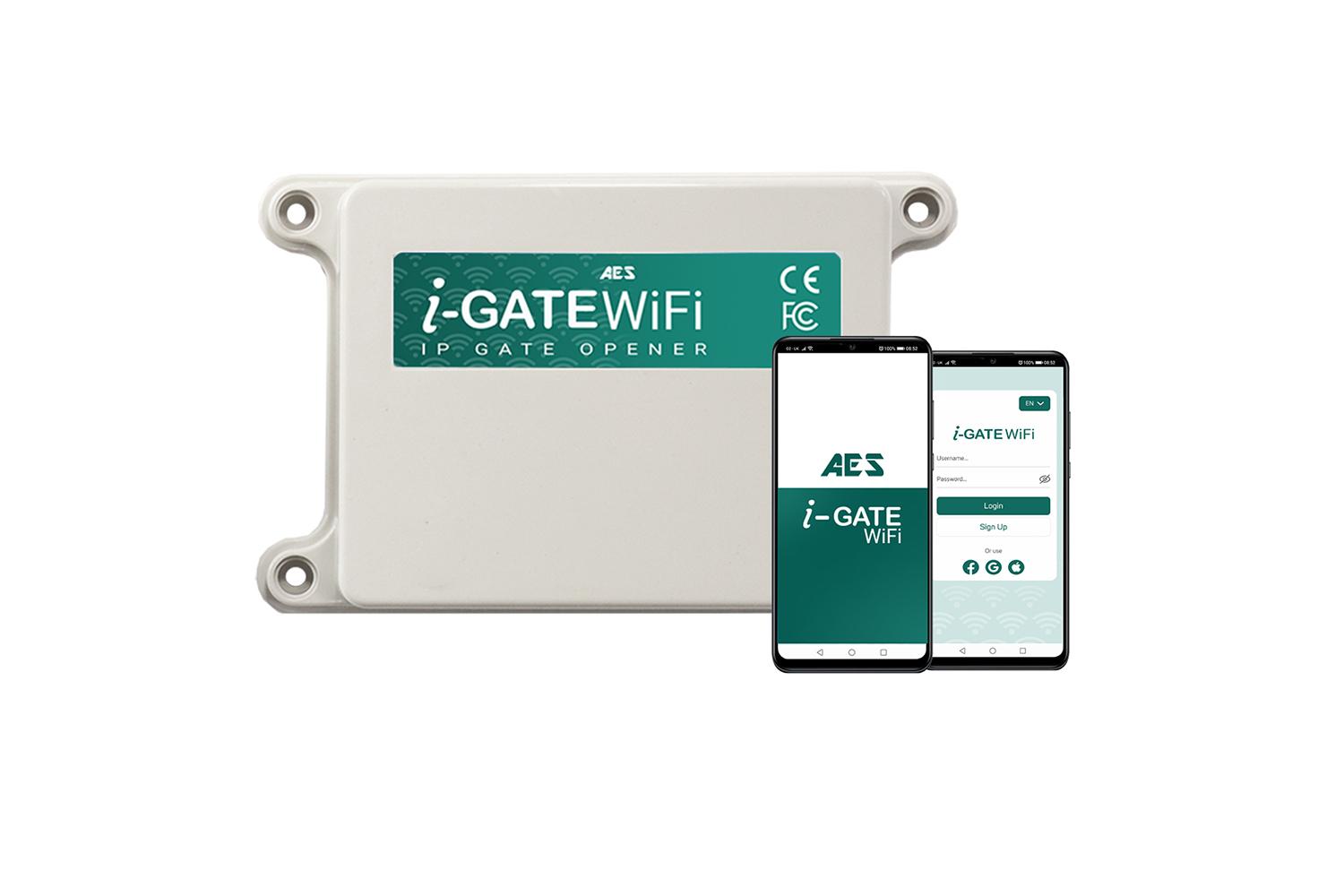Aes Global I-gate-wifi-enc Wifi Gate Opener With Enclosure