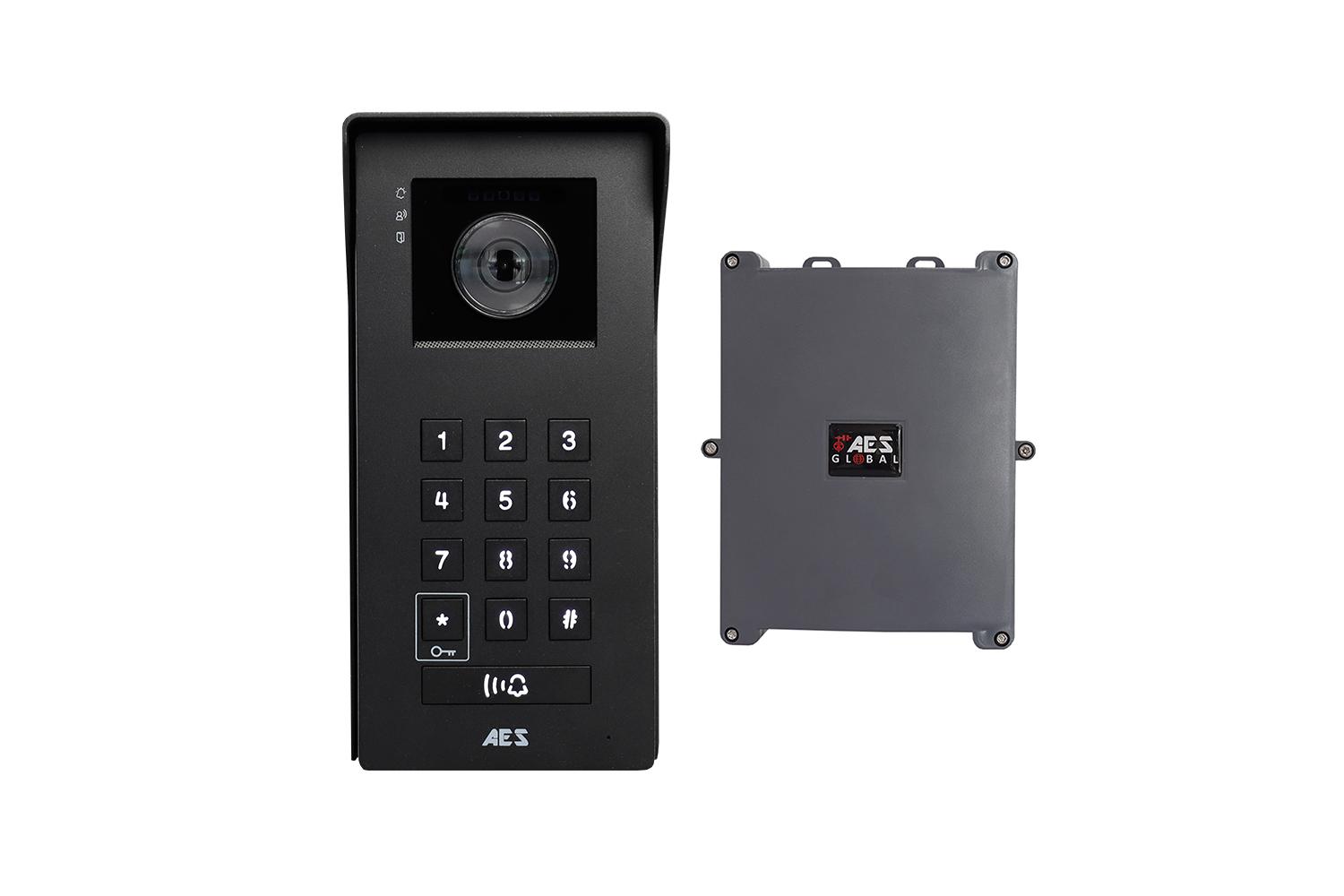 Aes Global Opyn-4g-ibk - Opyn 4g Wall-mounted Video 4g Intercom System