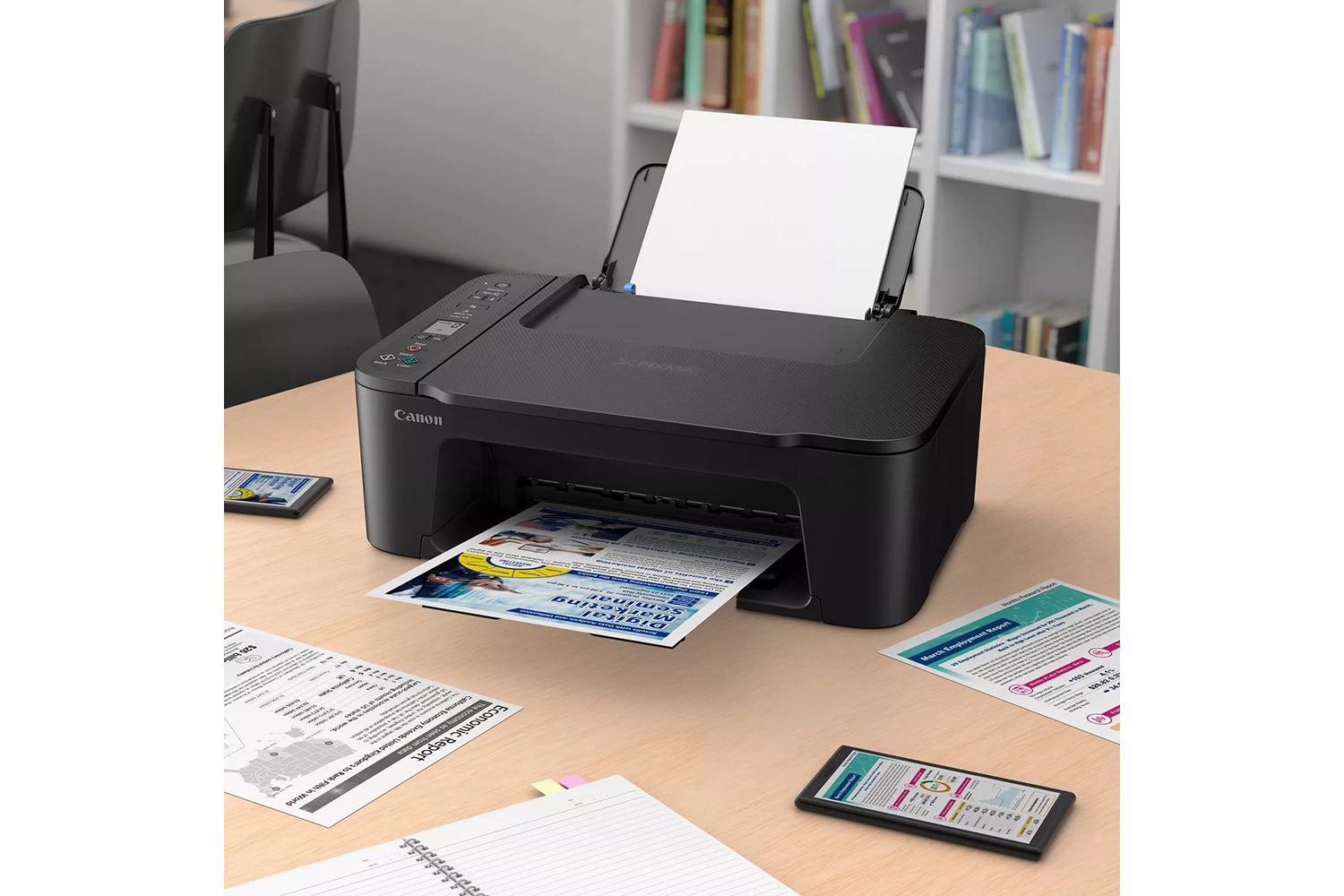 Canon PIXMA TS3750i All-in-One Wireless Colour Inkjet Photo Printer | Black